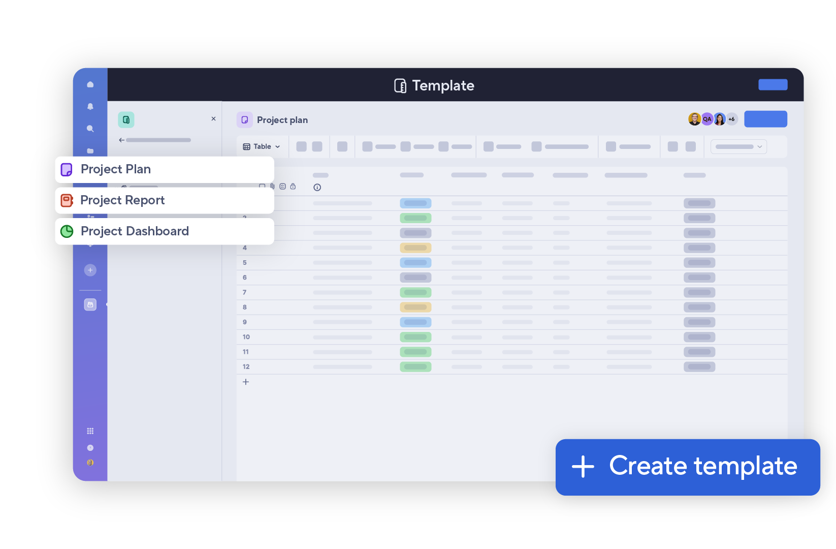 Templates using Portfolios in Smartsheet